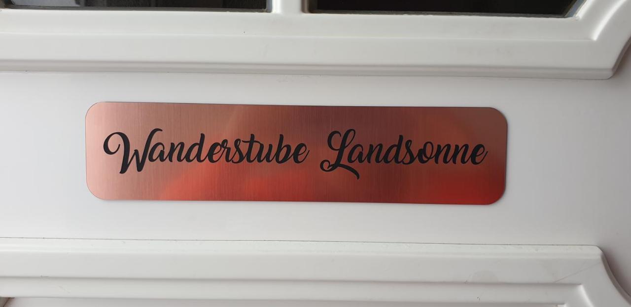דירות זימראת' Wanderstube Landsonne מראה חיצוני תמונה